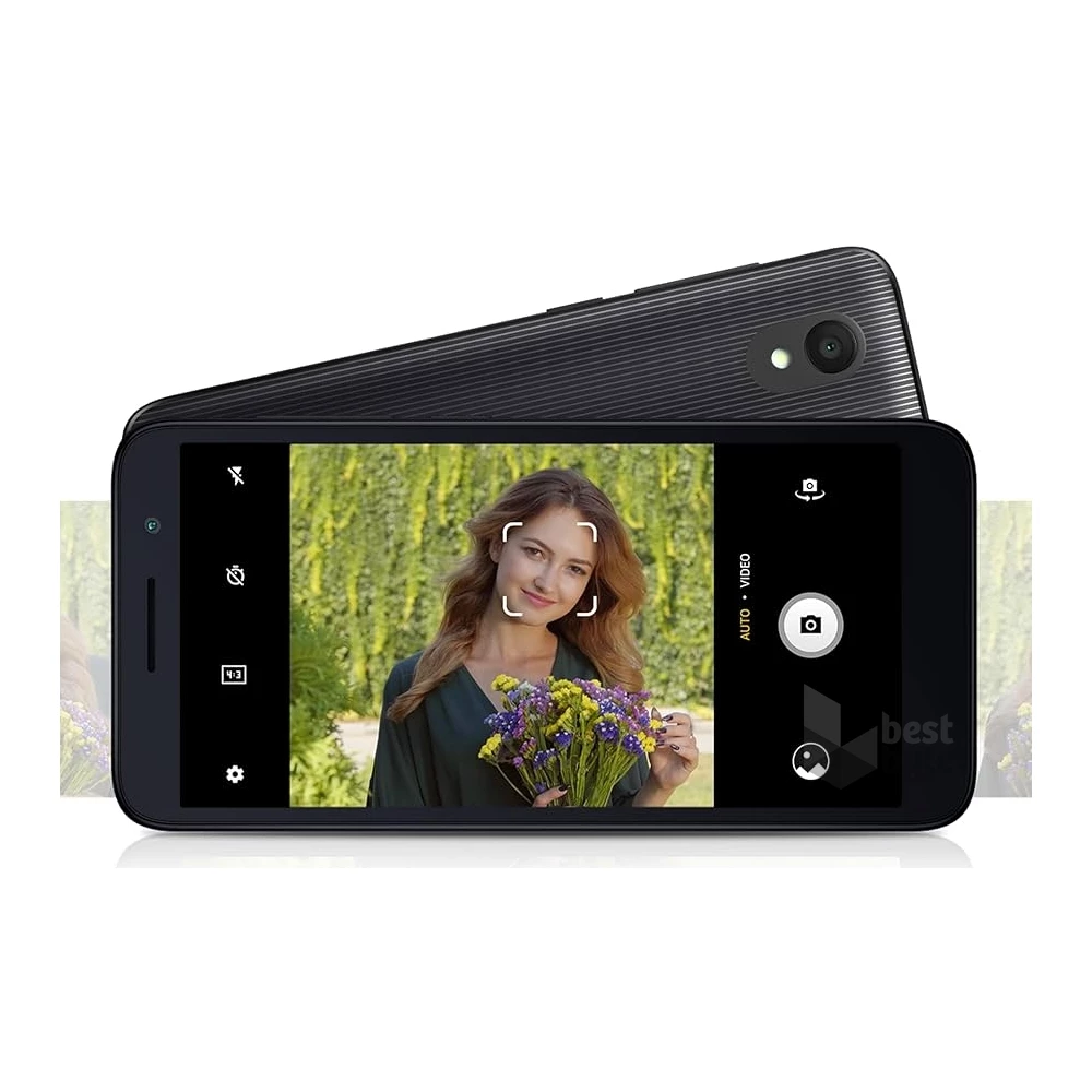 Alcatel 1 DS 2021 5" 16GB Dual SIM fekete okostelefon + DominoFix Quick alapcsomag