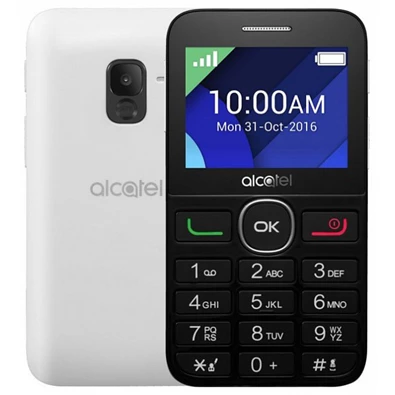 Alcatel 2008G 2,4" fekete-fehér mobiltelefon