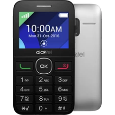 Alcatel 2008G 2,4" fekete-ezüst mobiltelefon