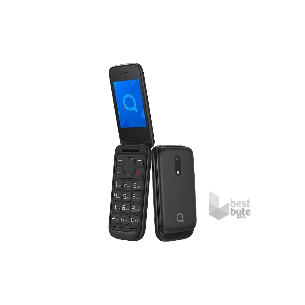 Alcatel 2057 2,4" fekete mobiltelefon + Yettel Express hangjegy extra feltöltőkártya