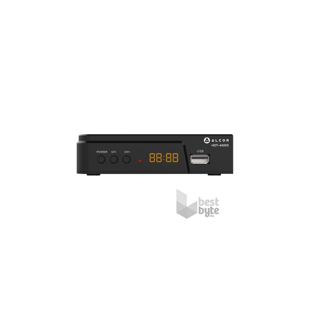 Alcor HDT-4400S DVB-T/T2 vevő DV Set-Top-Box