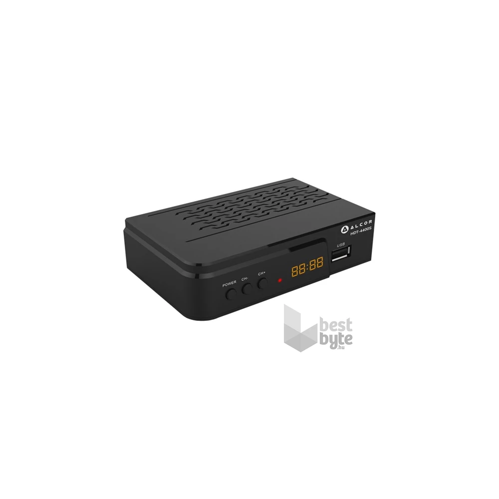 Alcor HDT-4400S DVB-T/T2 vevő DV Set-Top-Box