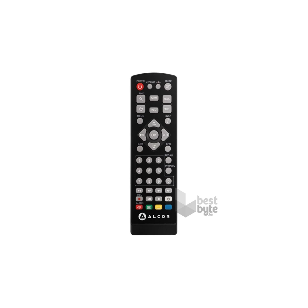 Alcor HDT-4400S DVB-T/T2 vevő DV Set-Top-Box