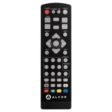 Alcor HDT-4400S DVB-T/T2 vevő DV Set-Top-Box