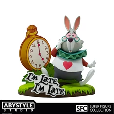 Alice in Wonderland "white Rabbit" 10 cm figura