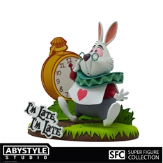 Alice in Wonderland "white Rabbit" 10 cm figura