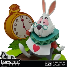 Alice in Wonderland "white Rabbit" 10 cm figura