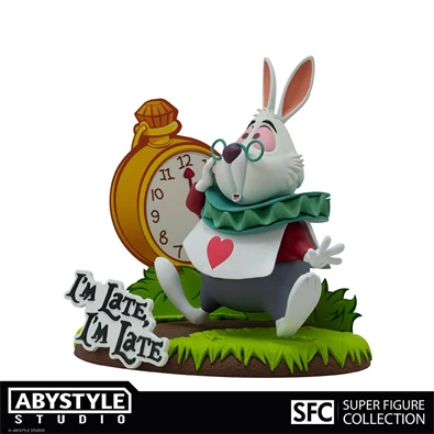 Alice in Wonderland "white Rabbit" 10 cm figura