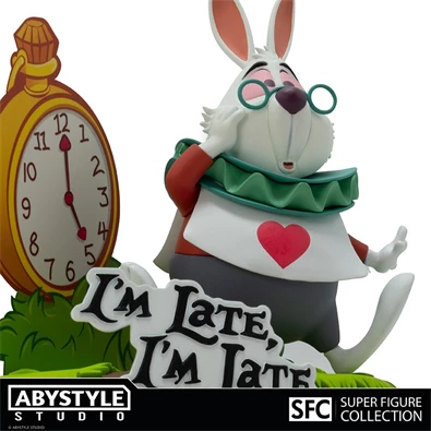 Alice in Wonderland "white Rabbit" 10 cm figura