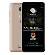 Allview A9 Plus 5,34" 3G 8GB Dual SIM arany okostelefon