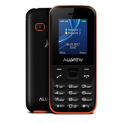Allview L7 1,7" Dual SIM fekete mobiltelefon
