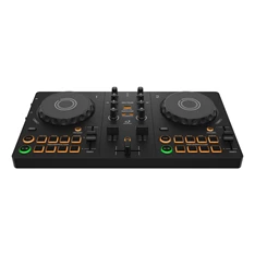 AlphaTheta DDJ-FLX2 fekete kétcsatornás DJ kontroller