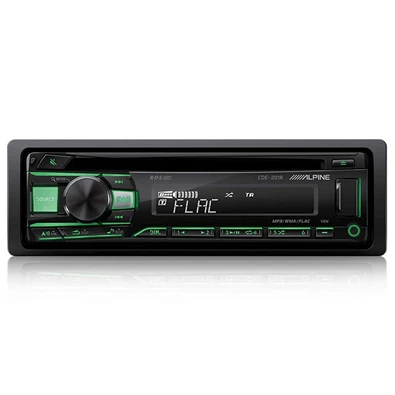 Alpine CDE-201R CD/USB/FLAC/AUX/FM autóhifi fejegység