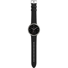 Amazfit Active 2 NFC fekete bőr szíjas okosóra