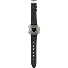 Amazfit Active 2 NFC fekete bőr szíjas okosóra