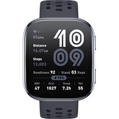 Amazfit BIP 6 fekete okosóra