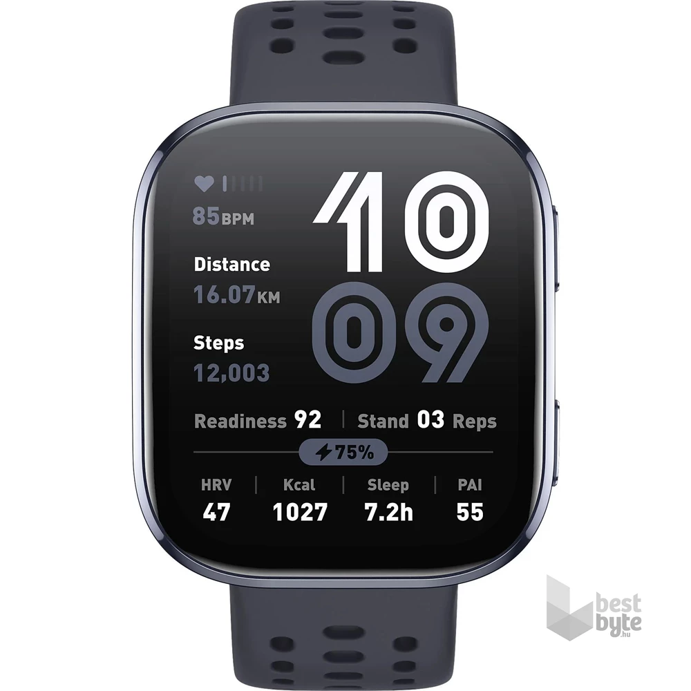 Amazfit BIP 6 fekete okosóra