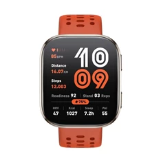 Amazfit BIP 6 piros okosóra