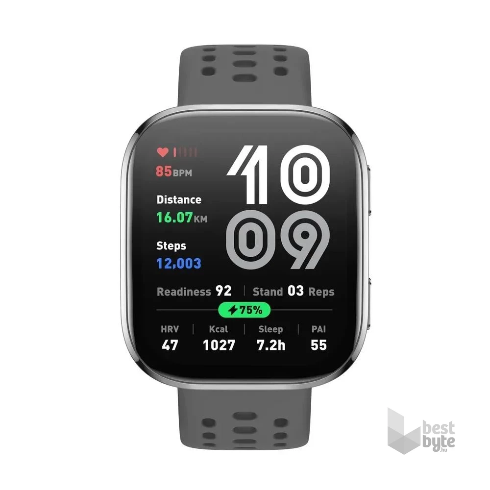 Amazfit BIP 6 sötétszürke okosóra