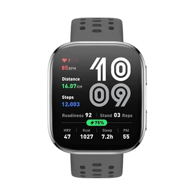 Amazfit BIP 6 sötétszürke okosóra