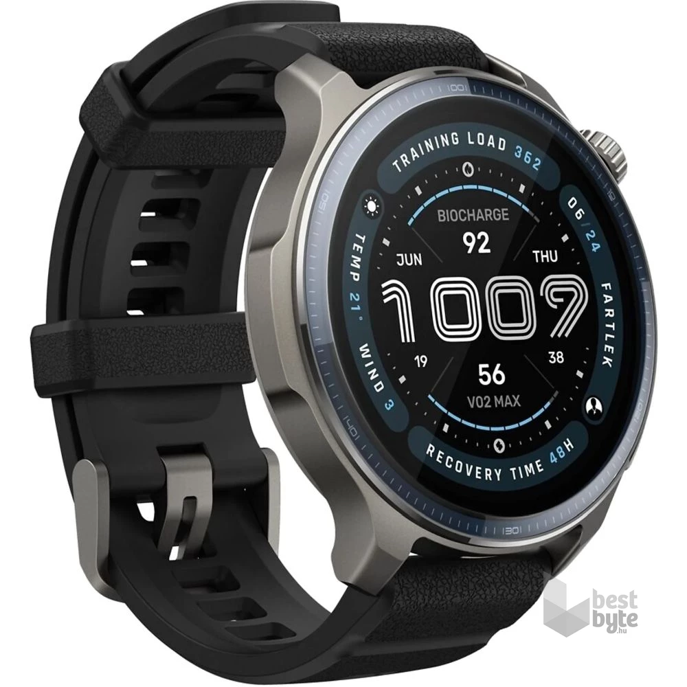 Amazfit Balance 2 fekete okosóra