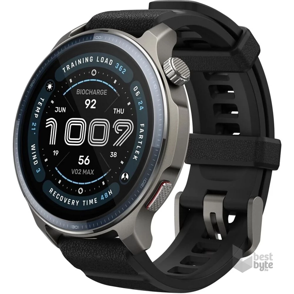 Amazfit Balance 2 fekete okosóra
