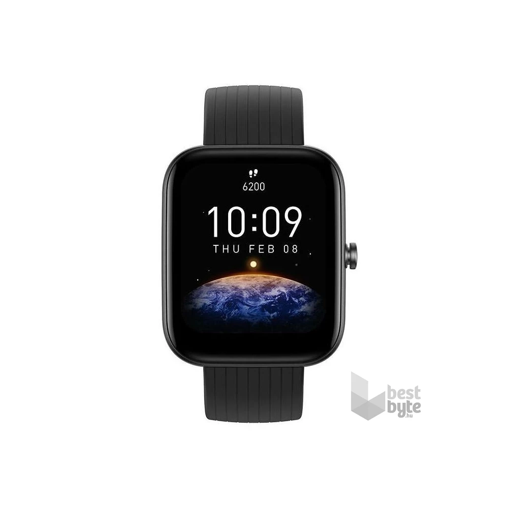 Amazfit Bip 3 Pro fekete okosóra