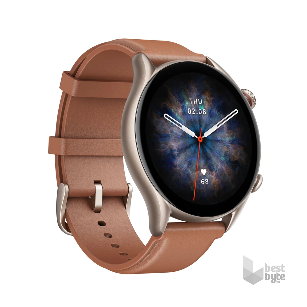 Amazfit GTR 3 Pro barna okosóra