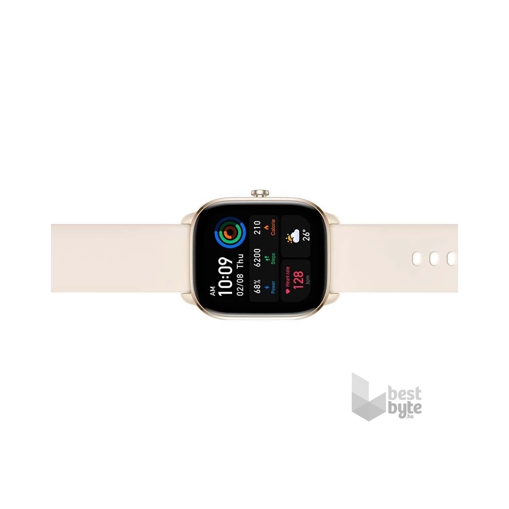 Amazfit GTS 4 mini Moonlight White fehér okosóra