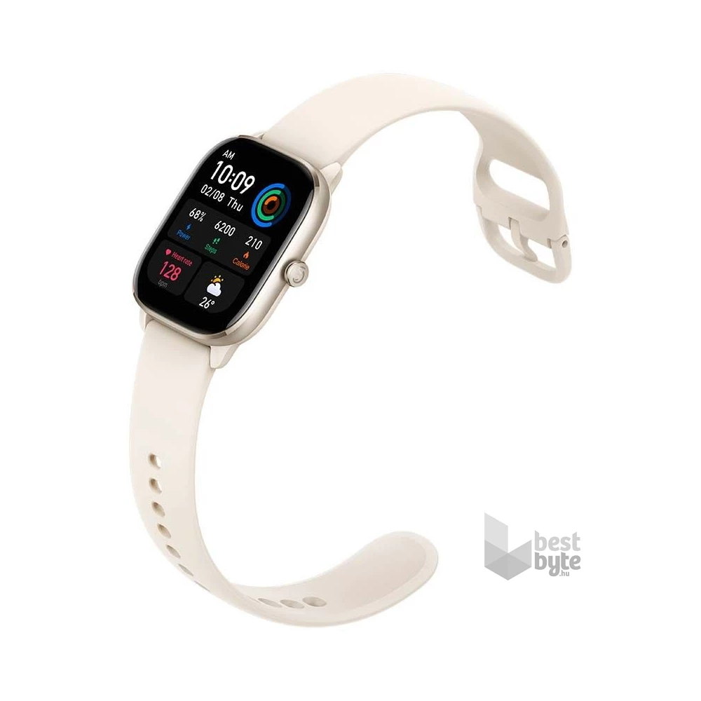 Amazfit GTS 4 mini Moonlight White fehér okosóra