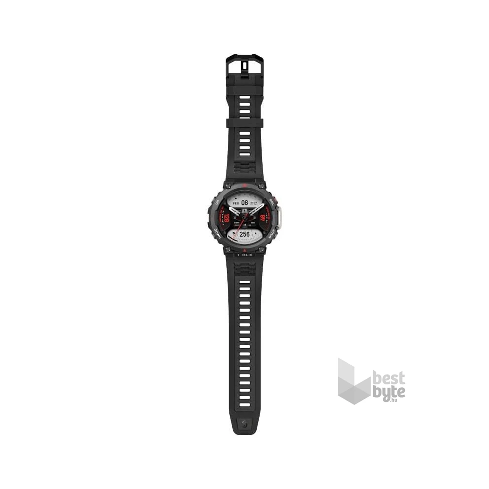 Amazfit T-Rex 2 Ember Black fekete okosóra