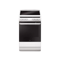 Amica 55353 fehér, szabadonálló, kerámialapos, elektromos, főzőzóna: 4, sütő:65L, grill, tűzhely (Újszerű)