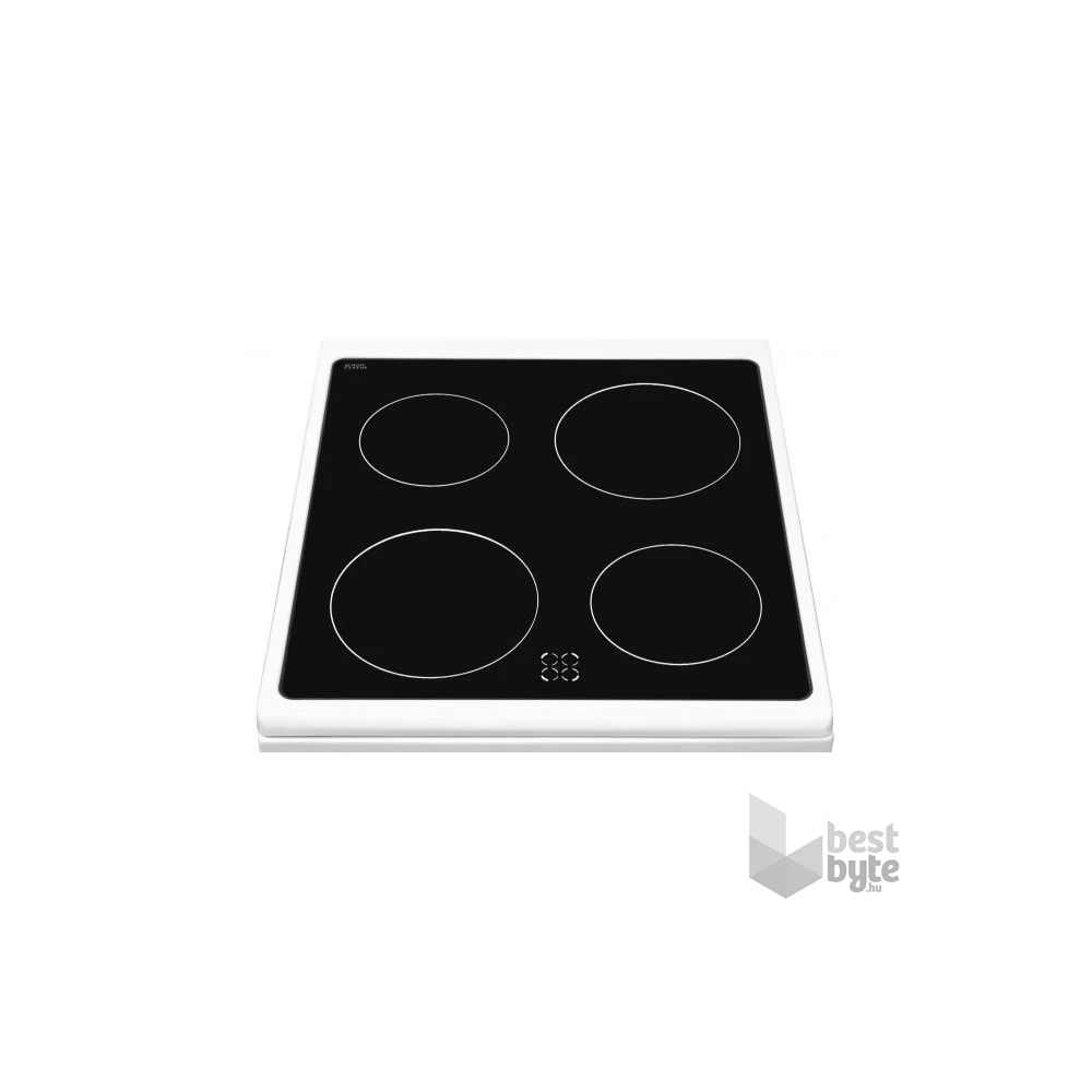 Amica 55353 fehér, szabadonálló, kerámialapos, elektromos, főzőzóna: 4, sütő:65L, grill, tűzhely