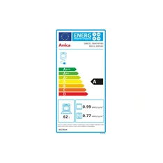 Amica 55353 fehér, szabadonálló, kerámialapos, elektromos, főzőzóna: 4, sütő:65L, grill, tűzhely