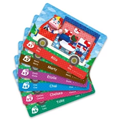 Amiibo Animal Crossing: New Leaf - Welcome amiibo x Sanrio 6 darabos kártya csomag