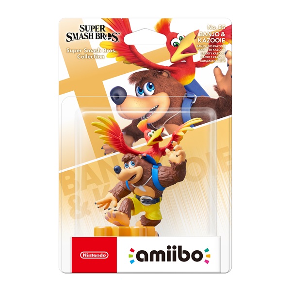 NINTENDO Amiibo Smash Bros Banjo & Kazooie (No. 85) játékfigura