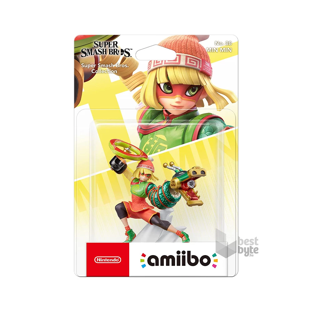 Amiibo Smash Bros Min Min 88 játékfigura