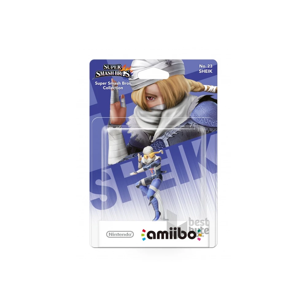 Amiibo Smash Bros Sheik 23 játékfigura
