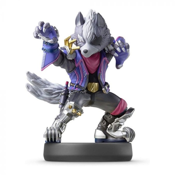 NINTENDO Amiibo Smash Bros Wolf 63 játékfigura