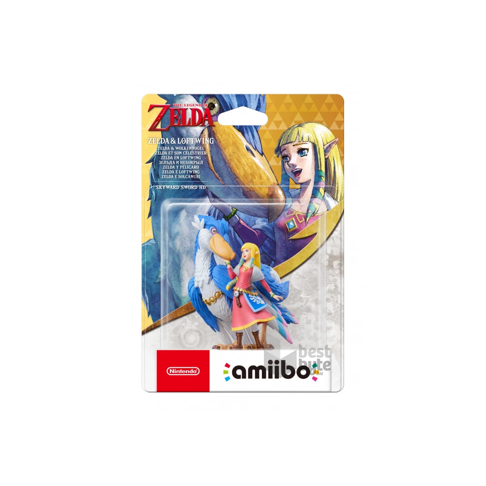 Amiibo Zelda - Zelda & Loftwing (Skyward Sword HD) játékfigura