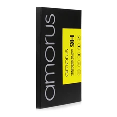 Amorus GP-109690 OnePlus Nord CE 5G 2.5D 9H fekete üveg kijelzővédő