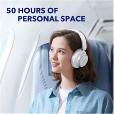 Anker A3040G21 Soundcore Q45 aktív zajszűrős fehér vezeték nélküli fejhallgató