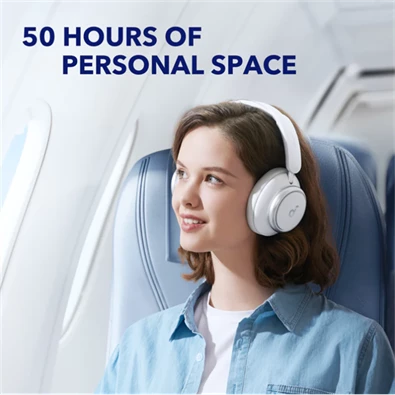 Anker A3040G21 Soundcore Q45 aktív zajszűrős fehér vezeték nélküli fejhallgató