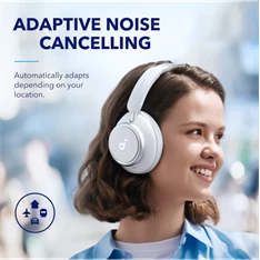 Anker A3040G21 Soundcore Q45 aktív zajszűrős fehér vezeték nélküli fejhallgató