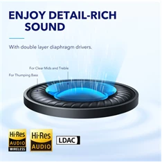 Anker A3040G21 Soundcore Q45 aktív zajszűrős fehér vezeték nélküli fejhallgató