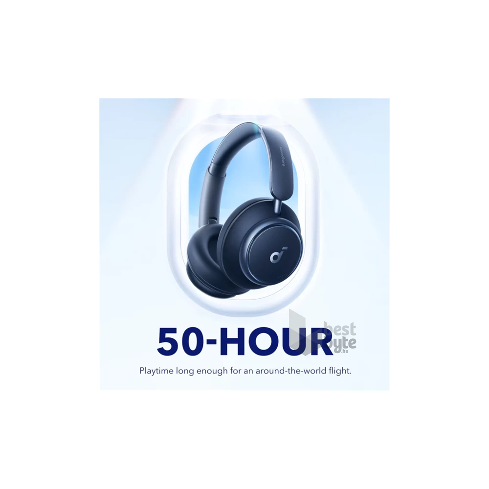 Anker A3040G31 Soundcore Q45 aktív zajszűrős kék vezeték nélküli fejhallgató