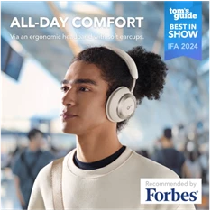 Anker A3062G21 Soundcore Space One Pro aktív zajszűrős krémfehér vezeték nélküli fejhallgató