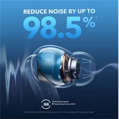 Anker A3947G11 Soundcore Liberty 4 NC fekete vezeték nélküli fülhallgató