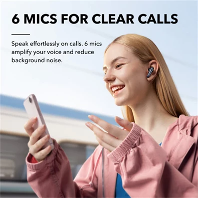 Anker A3947G11 Soundcore Liberty 4 NC fekete vezeték nélküli fülhallgató