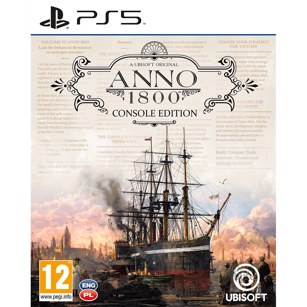 Anno 1800™ Console Edition PS5 játékszoftver